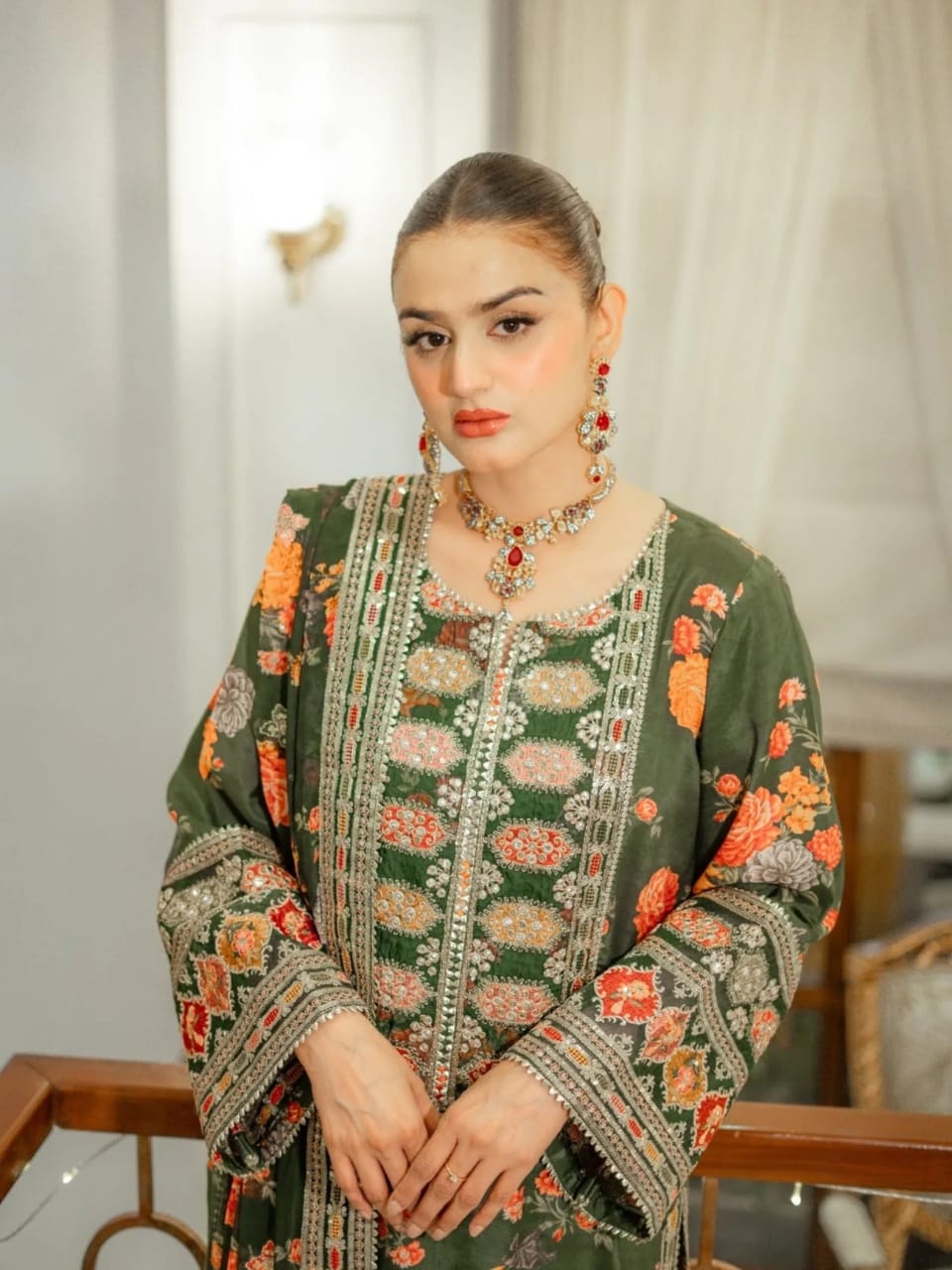 Ghanai Embroidered 3pc