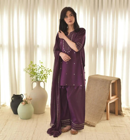 Anaya Embroidered (Farshi Shalwar)