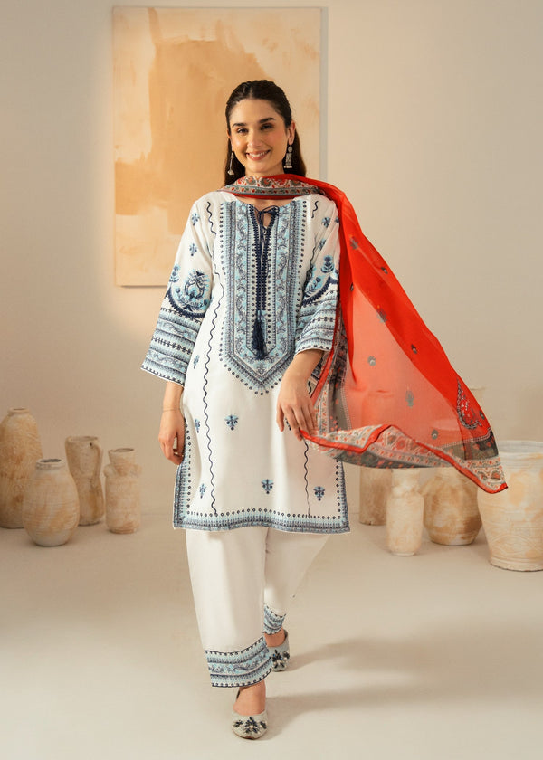 Jugnu Embroidered 3pc