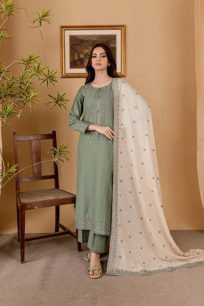Zamrud Noor Embroidered 3pc