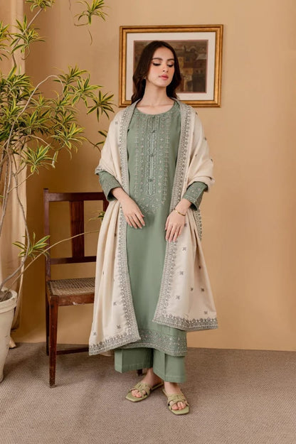 Zamrud Noor Embroidered 3pc