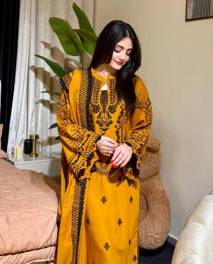 Ghazal Embroidered 3pc