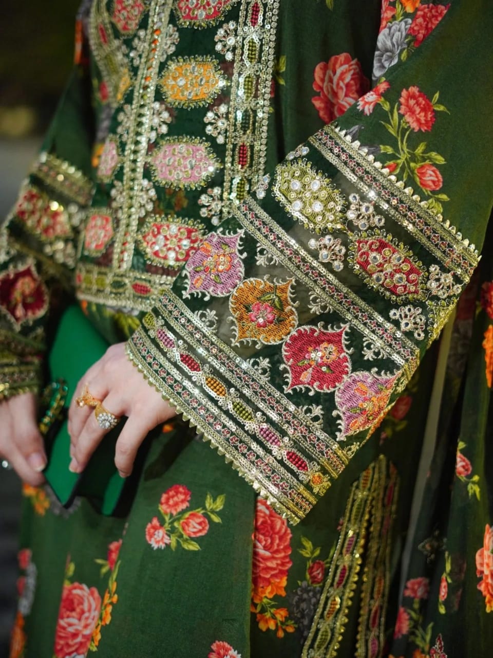 Ghanai Embroidered 3pc